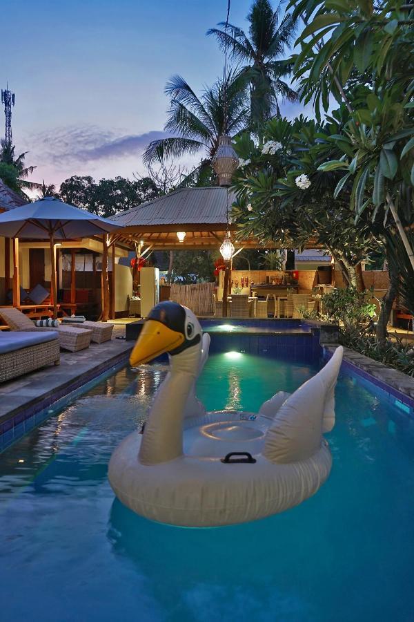Sari Gili Bungalow Gili Air Buitenkant foto