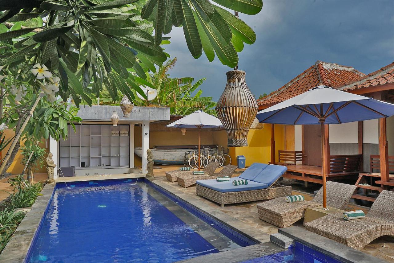 Sari Gili Bungalow Gili Air Buitenkant foto