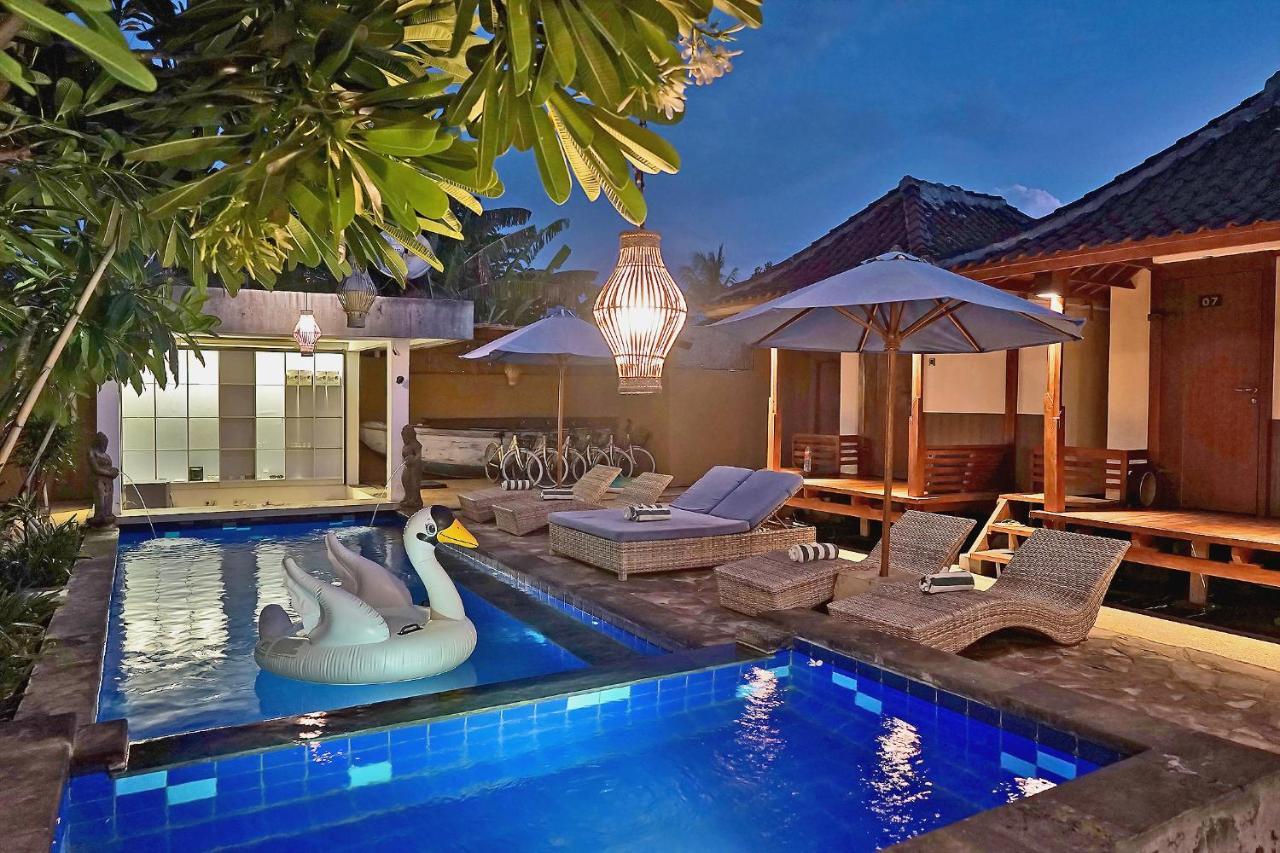 Sari Gili Bungalow Gili Air Buitenkant foto