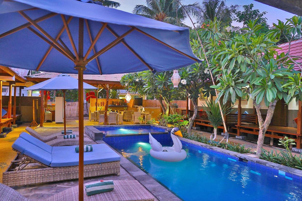 Sari Gili Bungalow Gili Air Buitenkant foto