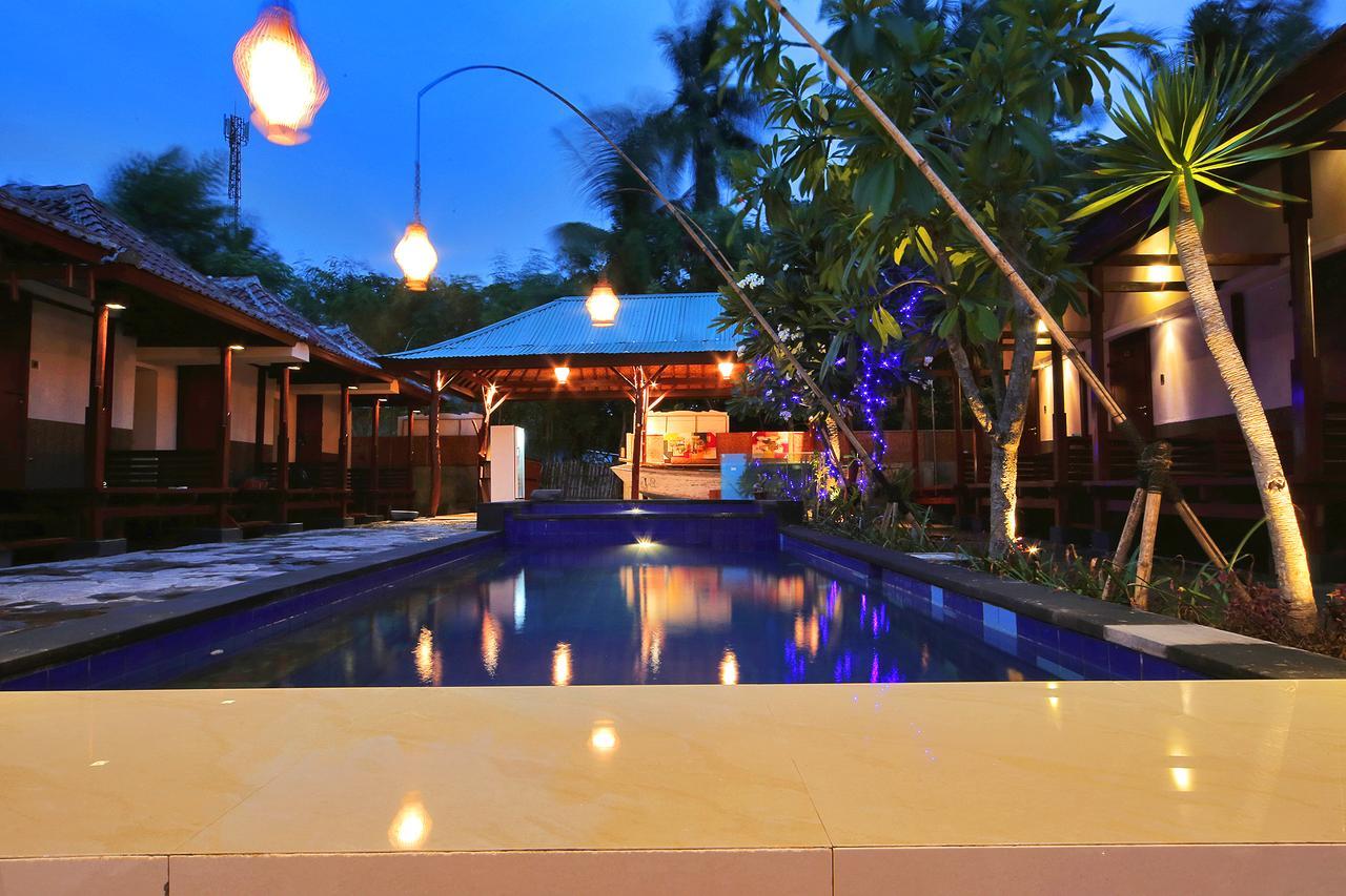 Sari Gili Bungalow Gili Air Buitenkant foto