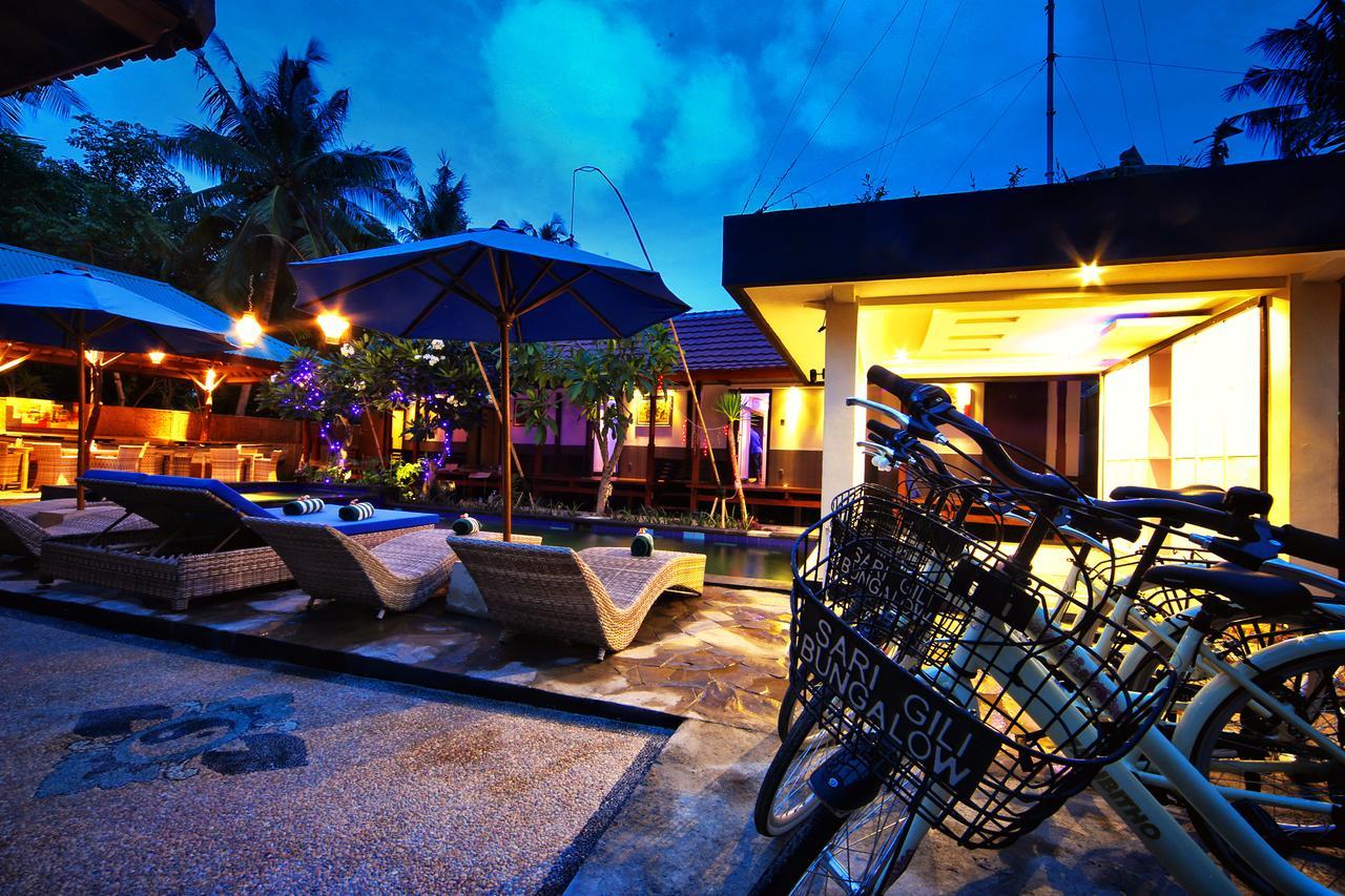 Sari Gili Bungalow Gili Air Buitenkant foto