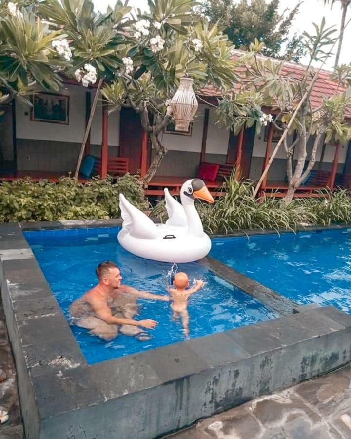 Sari Gili Bungalow Gili Air Buitenkant foto